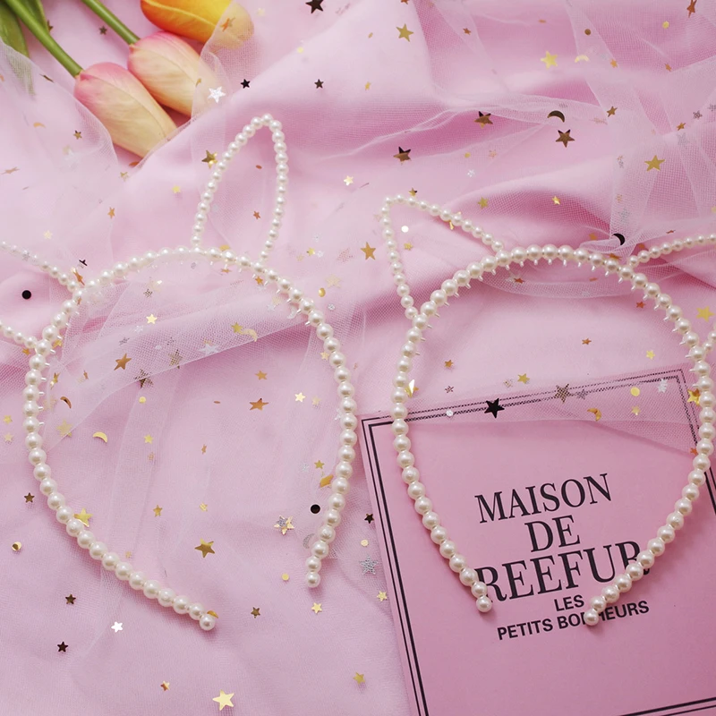 Детские аксессуары для волос маленьких девочек детские украшения Жемчужная