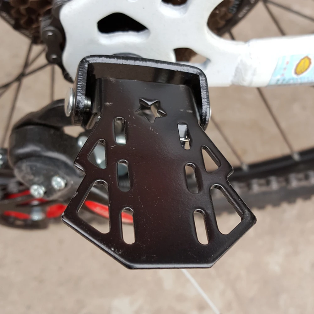 Пара задних педалей для горного велосипеда из нержавеющей стали утолщенные