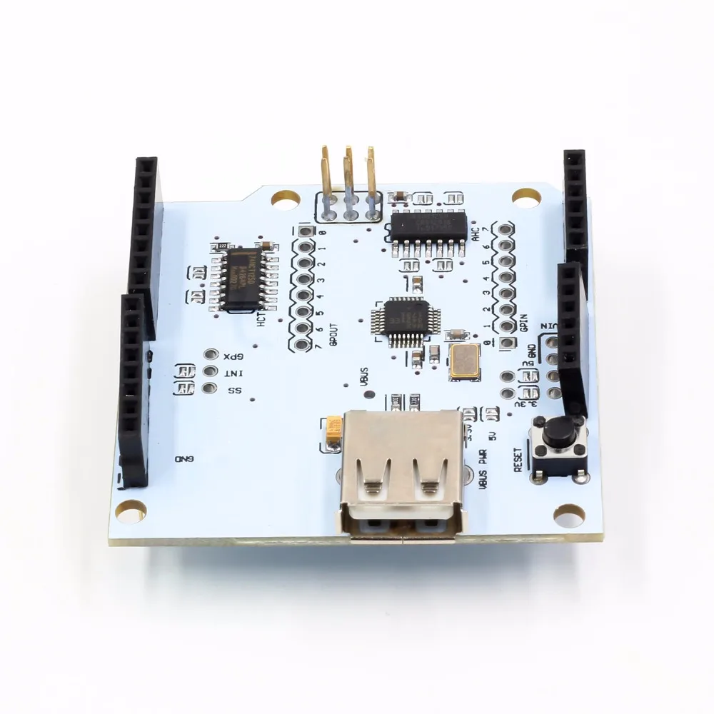 Щит хоста USB 2 0 для Arduino UNO MEGA ADK совместимый с Android ADK|Промышленные компьютеры и