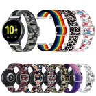 Нейлоновый ремешок для Samsung Galaxy Watch 3Galaxy Watch Active, 20 мм, 22 мм, регулируемый эластичный ремешок для Hawei GT2 PRO