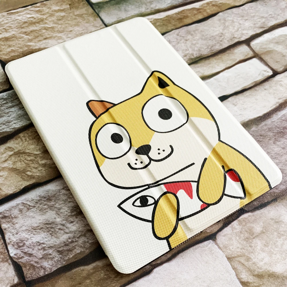 OBEROSS Прекрасный милый Huskie Хаски окрашенный чехол для iPad Mini 1 2 3 Чехол-подставка для iPad Air 1 2 A1822 A1823 Sleep Wake UP Funda