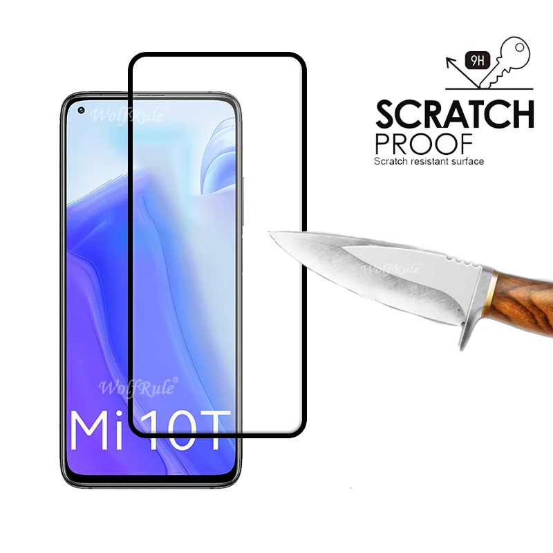 4 в 1 для Xiaomi Mi 10T стекло закаленное Full HD Защита экрана Redmi Note 9 Pro 9T Lite