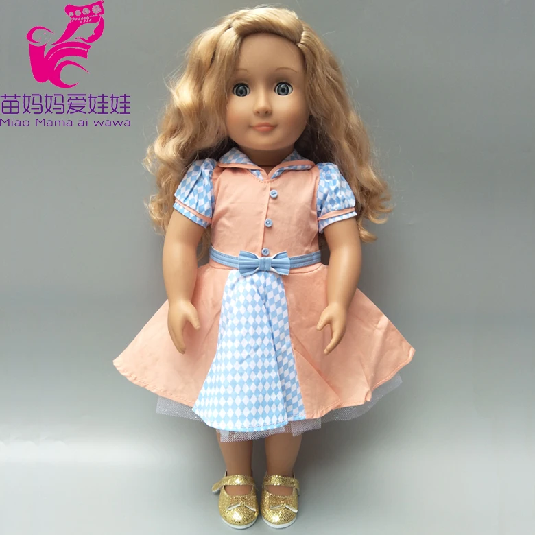 18 дюймовая Одежда для кукол длинное пальто детей 43 см одежда новорожденных