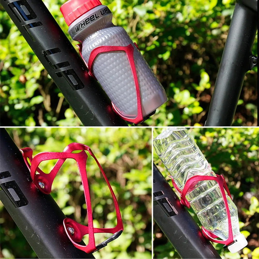 

WHEELUP Bicycle Bottle Cage Drink Cup Holder Aluminum Alloy Adjustable Bottle Cage Mountain Bike Bottle Holder Ultra Light Stand