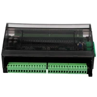 plc motor speed controller fx3u 48mr dc24v industrial control board plc programmable logic controller transistor output motor