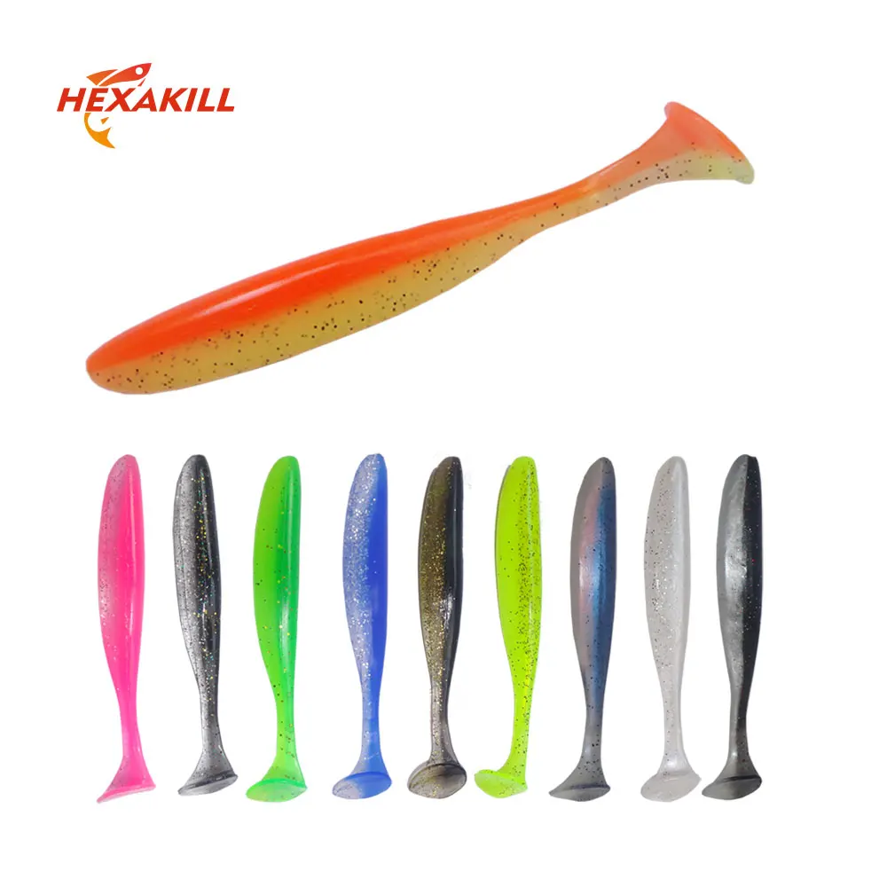 Hexakill  soft lure 5cm/7cm/9cm/12cm rubber Fishing lure Shad Swimbaits Silicone bait soft Bait lure For perch pike