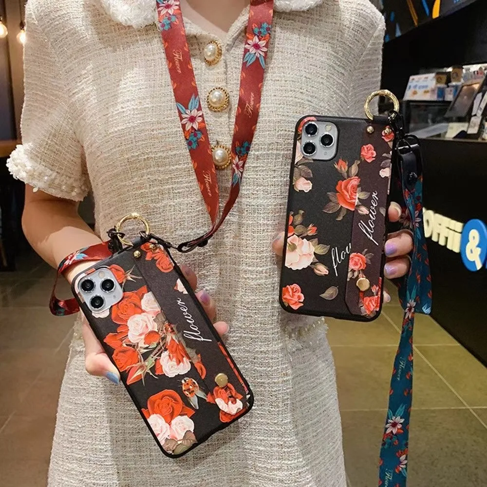 Чехол для huawei P40 P30 P20 MATE 40 30 NOVA 5T 7i 7 se honor 20 10i 20i pro lite Y9 prime 2019 P mart z чехол с ремешком из