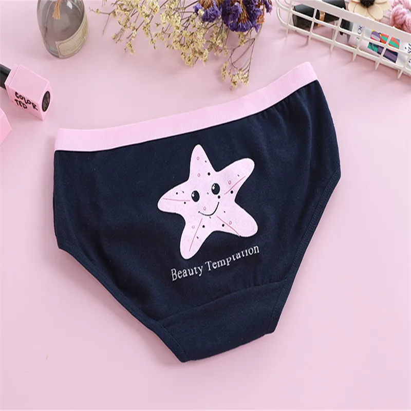 Женские хлопковые трусы с заниженной талией 5 шт./лот|Женские трусики| |