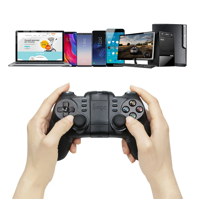 Новый iPega PG 9076 Bluetooth геймпад для PS3 беспроводной контроллер с держателем Джойстик
