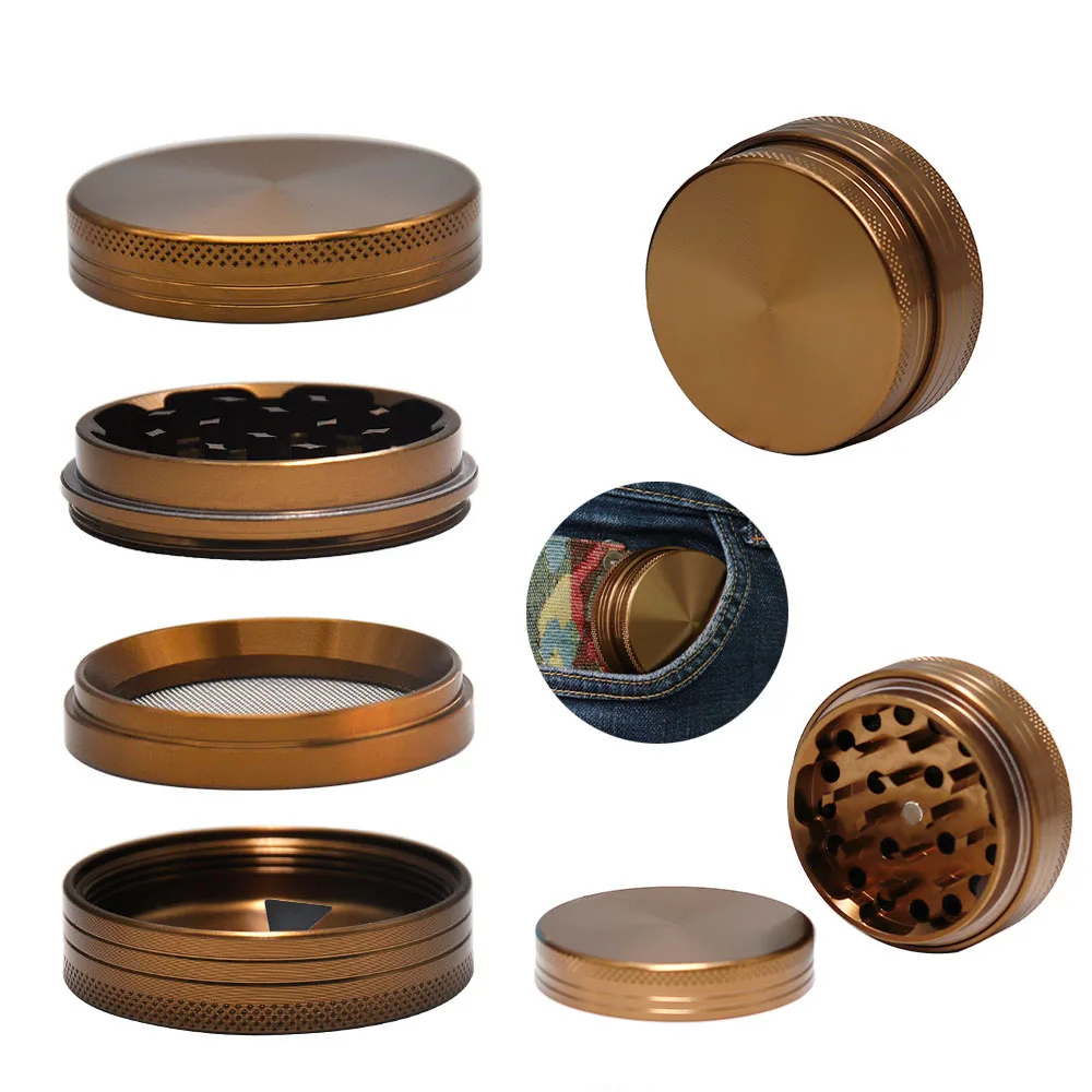 HORNET авиационная алюминиевая травяная шлифовальная машина для табака 60 мм 4 шт.