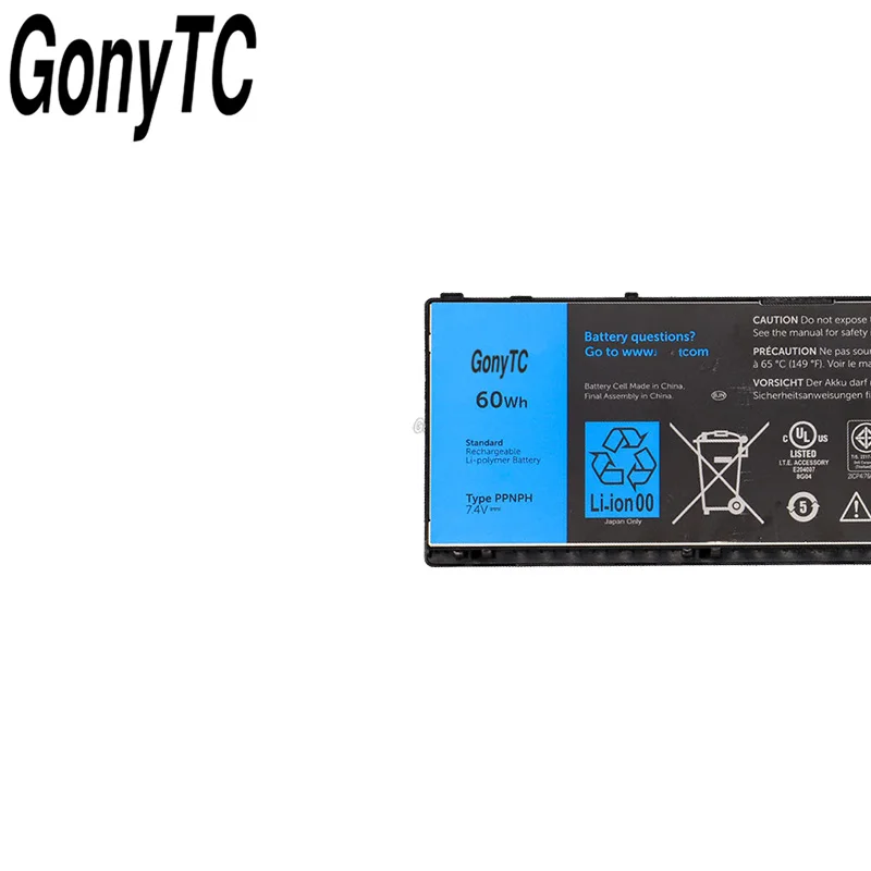 Аккумулятор GONYTC 7 4 в 60 Вт/ч для ноутбука Dell Latitude 10 ST2 ST2e FWRM8 KY1TV C1H8N 1XP35 312 1412