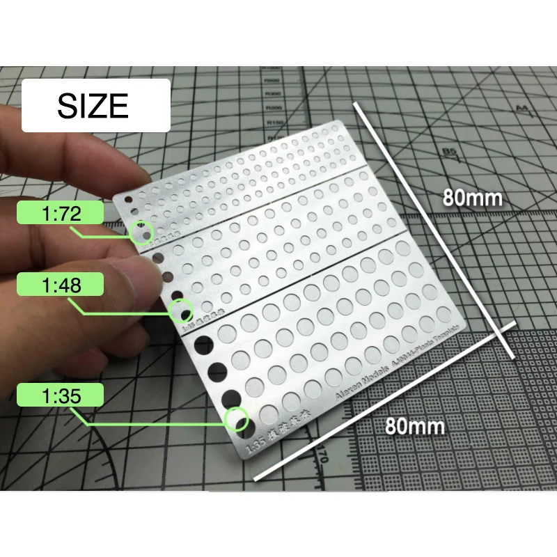 Статический строительный шаблон в масштабе 1/72 1/48 1/35 инструмент для