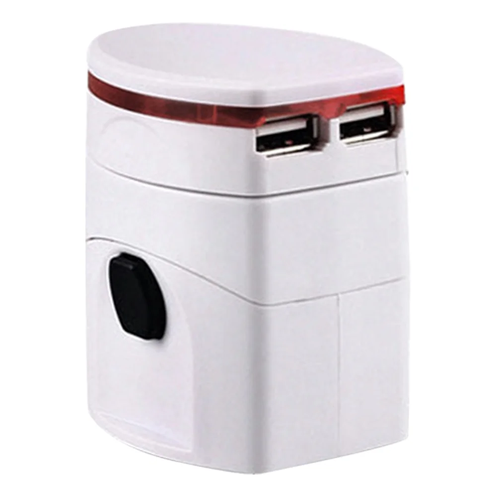 Универсальный двойной USB переходник для путешествий зарядное устройство