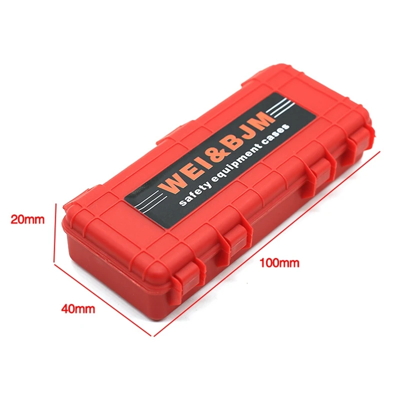 

1 Set 1/10 Rc Crawler Simulation Accessory Parts Model & 3Pcs Plastic Rc Car Storage Box Decoration Tool for Traxxas