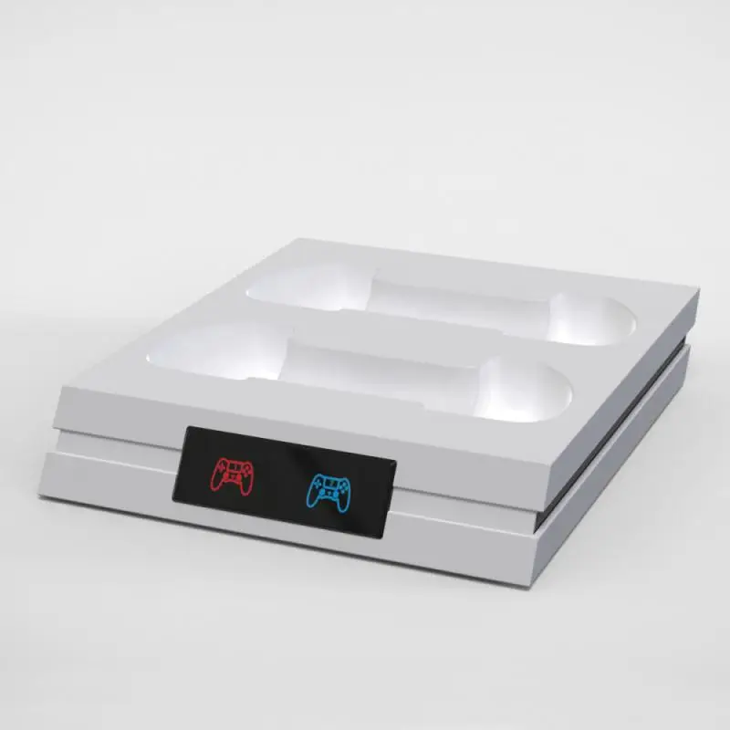 

LED Controller Charger Cradle For PS5 Controller Dual 5V Fast Charging Stand Station Dock Type-C Charger Dock For Playstation 5