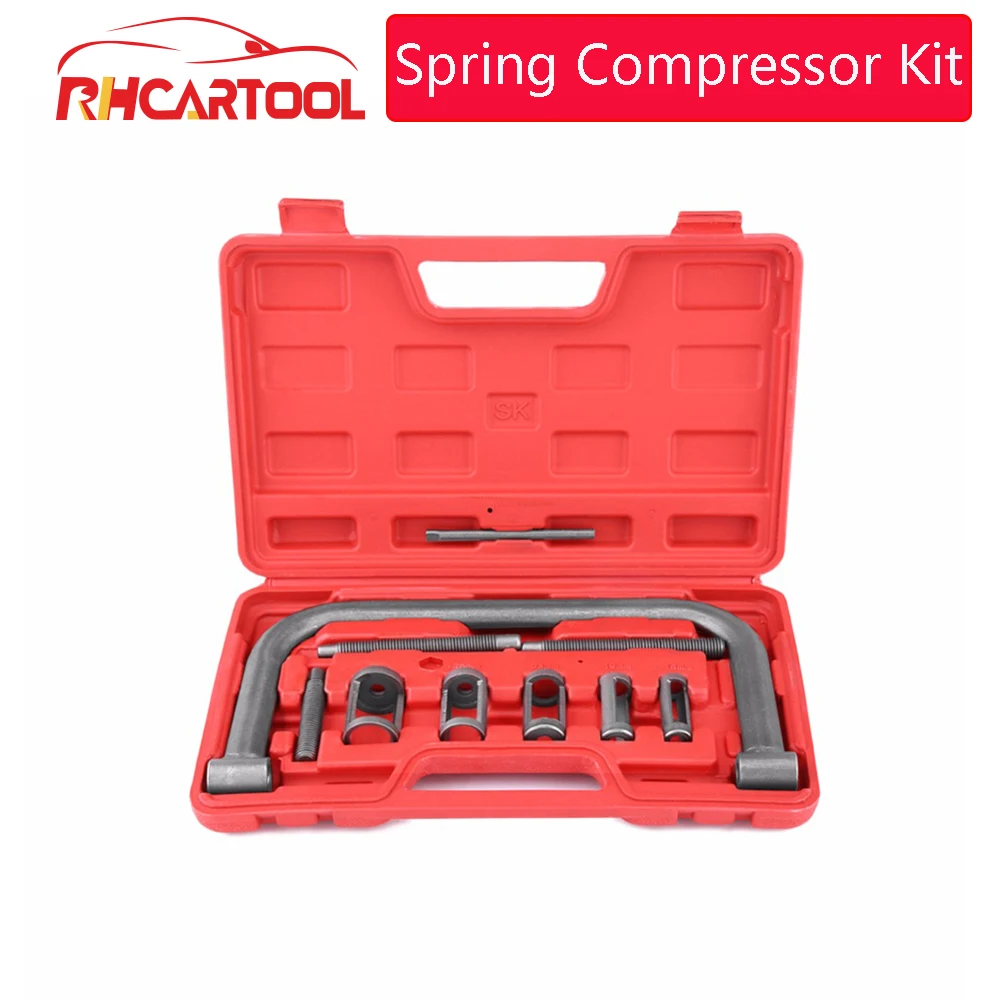Комплект для снятия пружинного компрессора с клапаном OBD2 11 шт./компл. инструмент