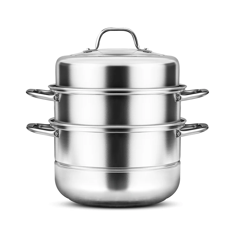 Трехслойный прочный отпариватель для кухни KOBACH кухонная Пароварка 304 из