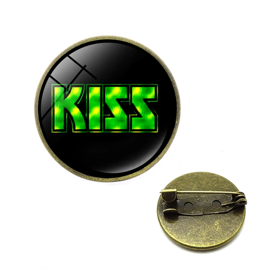 Рок группа Kiss броши ручной работы рок-группы &quotKiss&quot значков на булавке