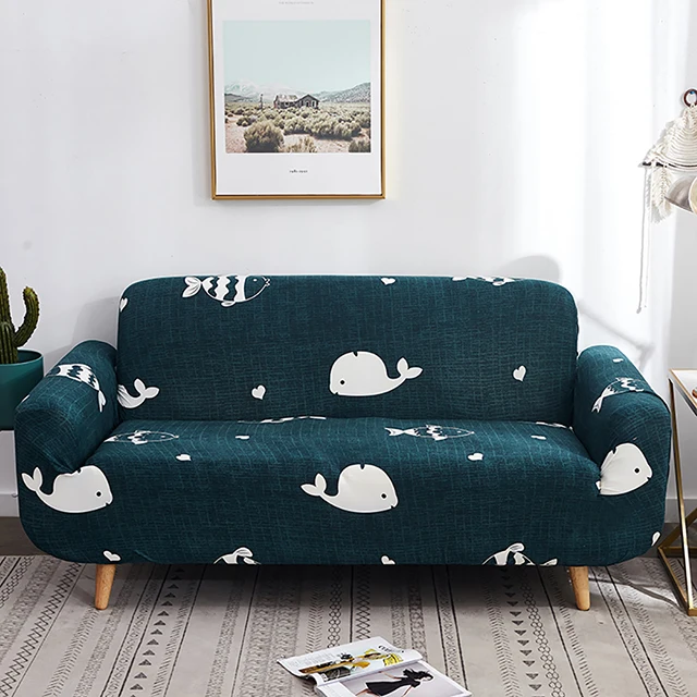 Airldianer бесплатно 1 наволочка slipcovers диван Чехол все включено Нескользящие секционные эластичный чехол для дивана полотенце - Цвет: J