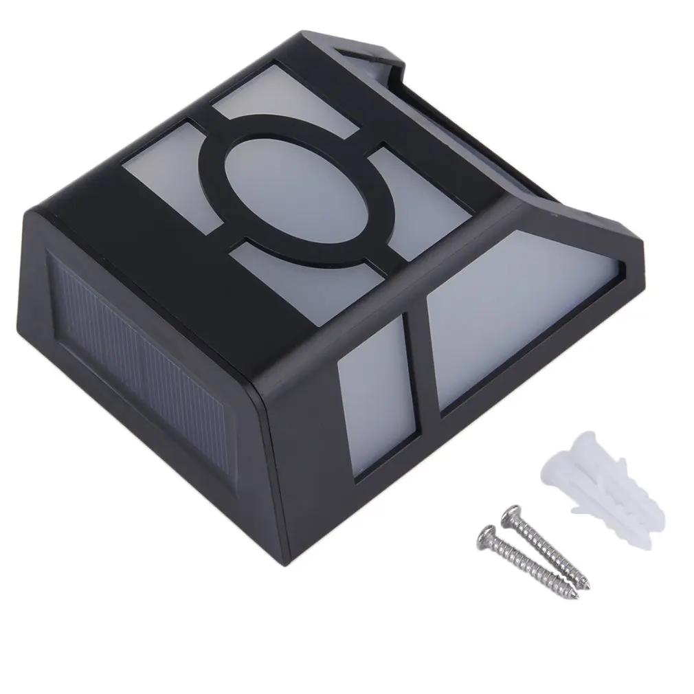 ICOCO светодиодный светильник на солнечной батарее с датчиком для забора стены