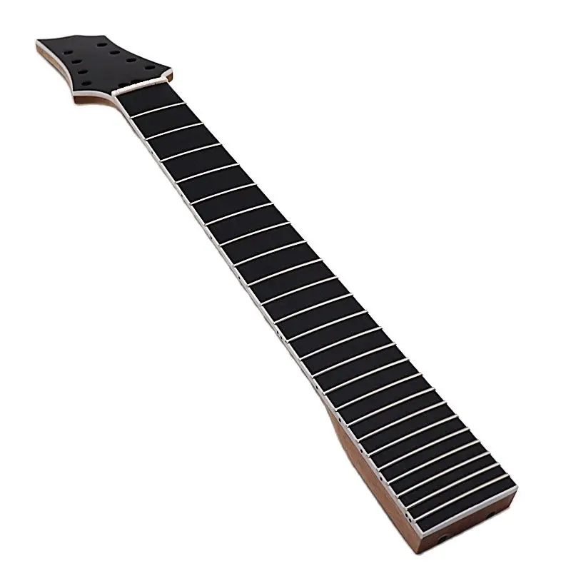 elektrische gitarre neck 8 string gitarre neck 24 bünde hals schwarz farbe gute qualität schwarz hals für elektrische gitarre free glob