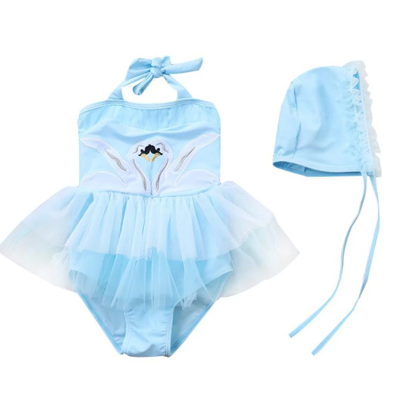 Детский купальный костюм Купальный для младенцев Сиамская танцевальная юбка