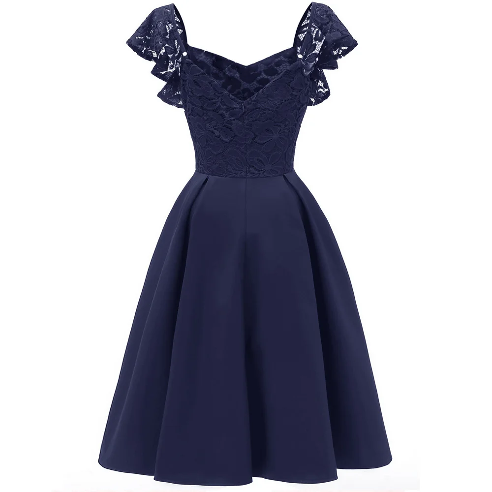 Женское винтажное вечернее платье черное или Розовое Кружевное облегающее с