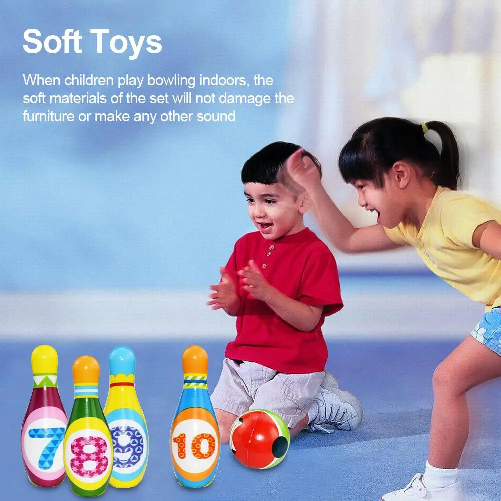 

Children's Bowling Sport Toy Set Parent-child Indoor And Outdoor Puzzle Leisure Bowling Toy Early Childhood Training Ball Set
