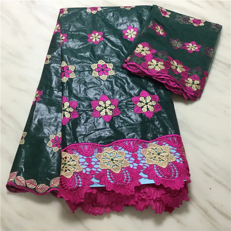 Высокое качество Белый Красный Базен Riche Getzner ткань Новый дизайн Африканский