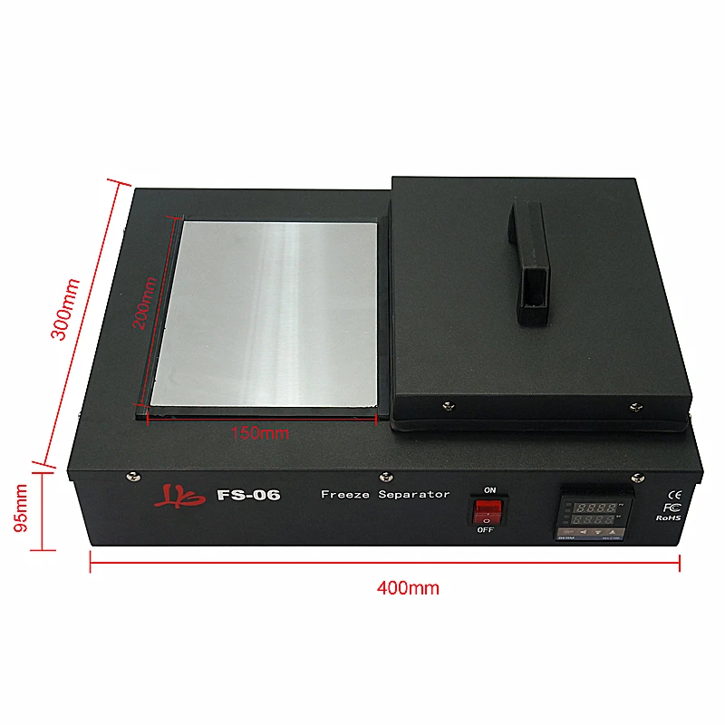 Изогнутый сепаратор жидкого азота для ЖК-экрана 220 В/110 В | Инструменты