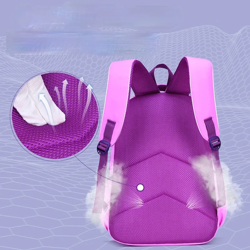 

Children School Bags Girls Kids Satchel Primary Orthopedic school backpack princess Backpack schoolbag kids Mochila Infantil