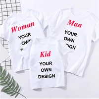 custom 3d printed t shirt diy lover shirt girls top tees summer t shirt mens boys shirt parent child outfit wholesale vendor