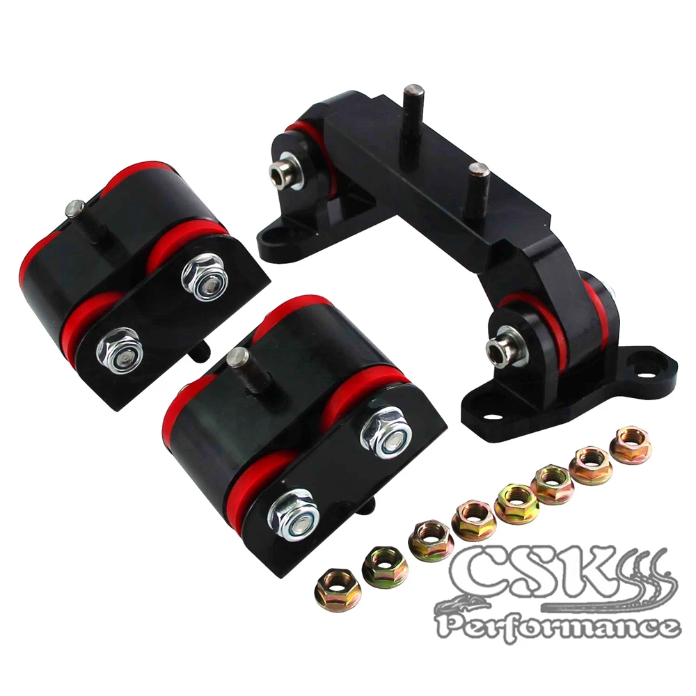 Engine Transmission Motor Mount Kit Fits For Subaru 04-12 WRX/STI 04-13 Forester |