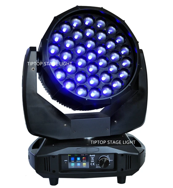 Светодиодный сценический светильник TIPTOP 37x15 Вт RGBW 4 в 1 K20 большой пчелиный глаз