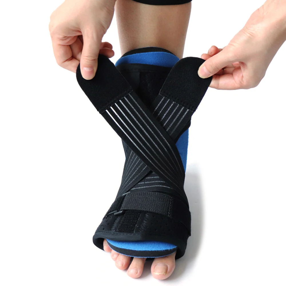 Ночная шина для ног бандаж на лодыжку поддержки сна ортопедическая поддержка