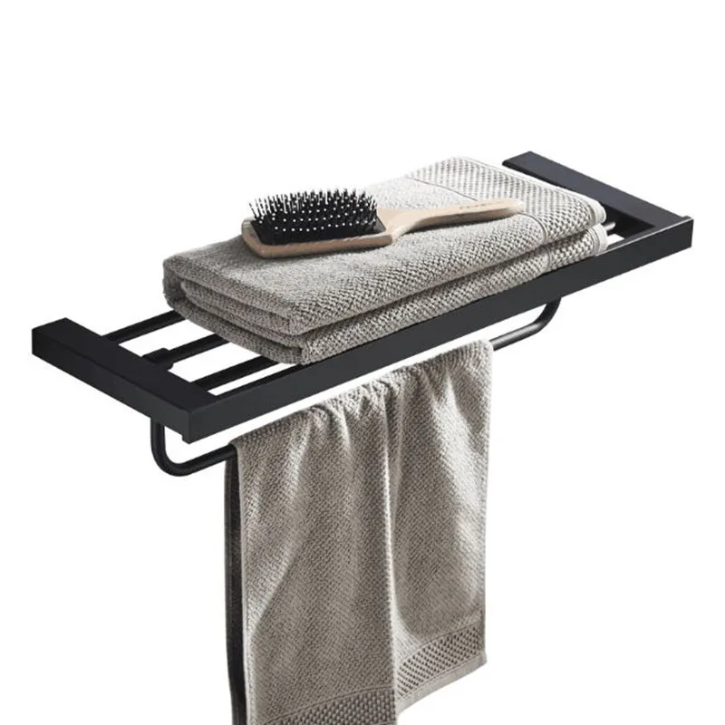 Hongdec настенное крепление матовый черный из нержавеющей стали набор аксессуаров