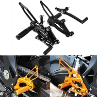 motorcycle left right adjustable rearset footpegs for bmw s1000rr 2017 2018 s 1000rr s1000 rr s 1000 rr foot rest pegs