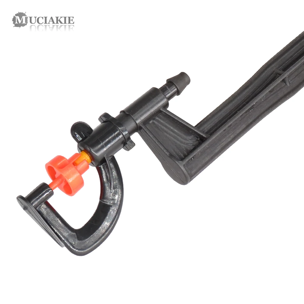 MUCIAKIE 10 шт. Мини Вращающийся разбрызгиватель на 360 градусов красное колесо микро