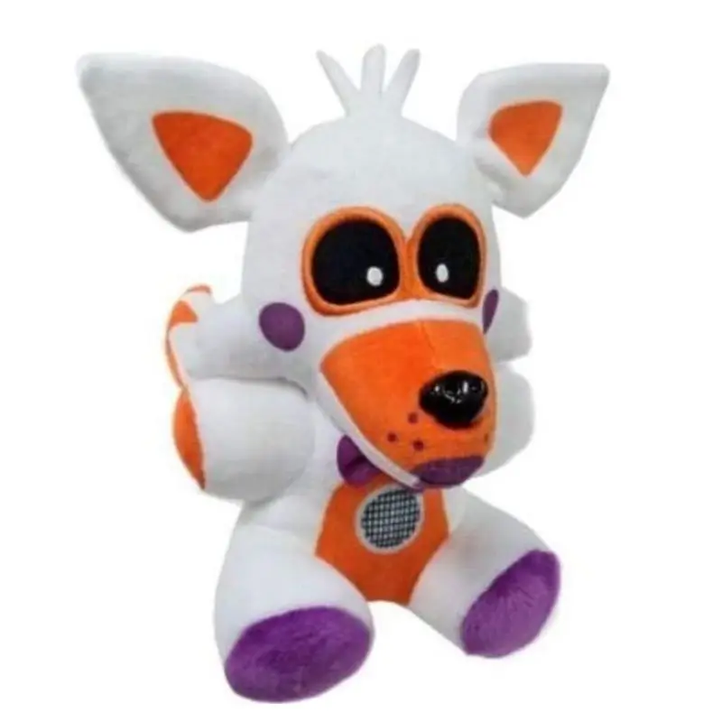 Серый 25CM Five Nights at Freddy's Springtrap FNAF Plush Stuffed Toy - Цвет: Серый