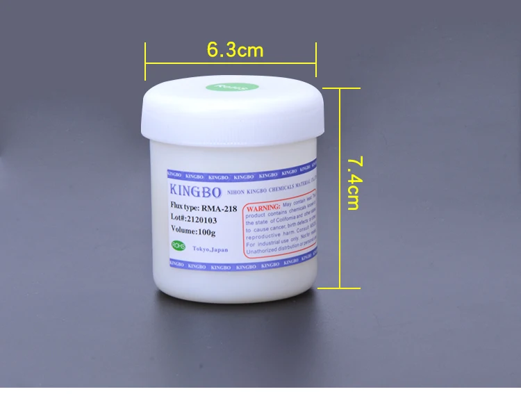 Промо-акции! Bga паяльная паста Kingbo RMA-218 100g+ 10CC RMA 218 для SMT реболлинга