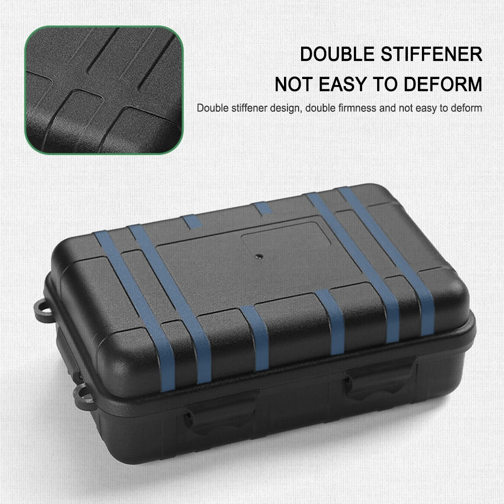 

Outdoor Waterproof Survival Sealed Box Large-Capacity Dustproof Shockproof Plastic EDC Tools Storage Emergency Medical Container