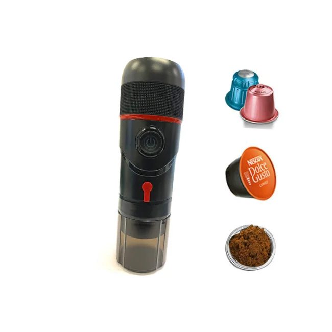 

Hot Sale Products Travel Camping Hand Mini Espresso Machine Portable Coffee Maker Capsule