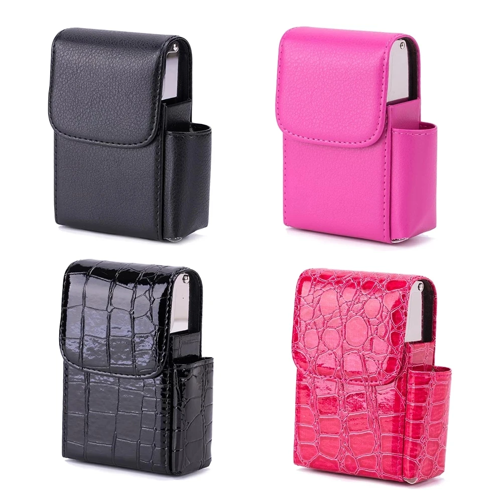 Футляр для сигарет держатель зажигалки алюминиевые инструменты курения чехол