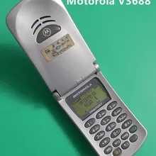 Motorola V3688 Refurbished-Unlocked Mobile phone GSM Phone 96 x 64 600 mAh battery Free shipping One year warranty