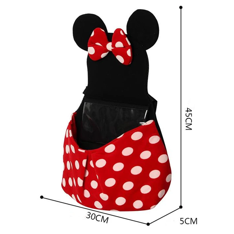 

New Car Cartoon Storage Bag Multifunctional Auto Seat Back Storage Bag Sundries Bag For Car Accessories Interior Stowing Tidying
