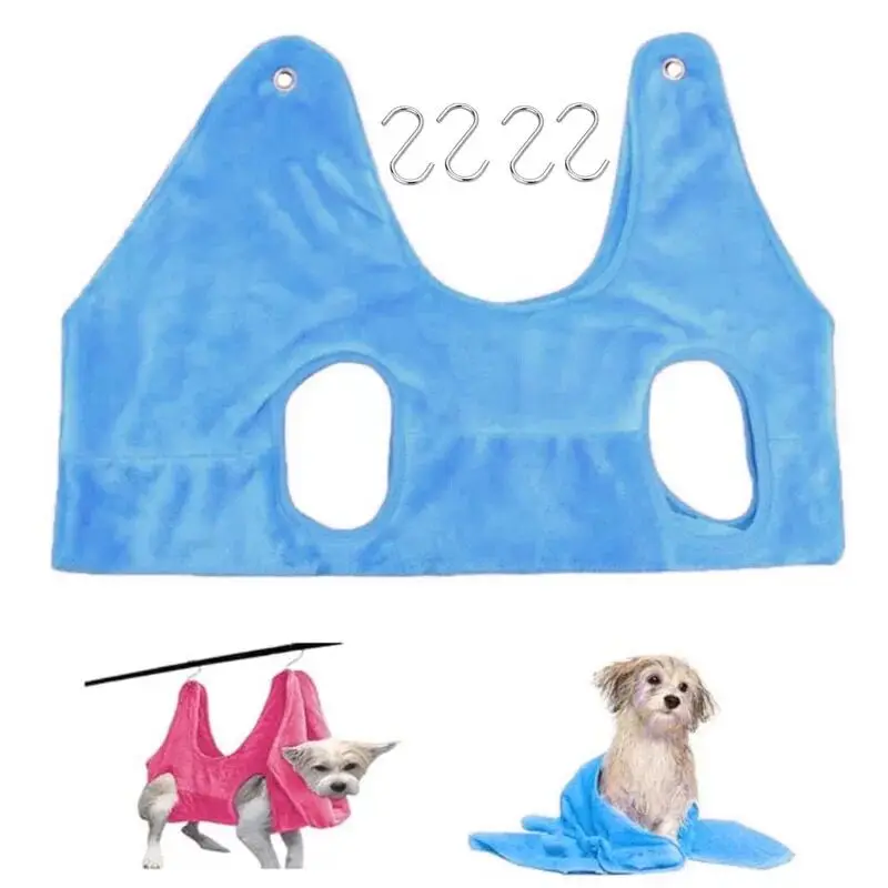 

Puppy Dog Cat Nail Clip Trimming Bathing Bag Pet Product Pet Dog Cat Grooming Hammock Grooming Helper Hammocks Restraint Bag