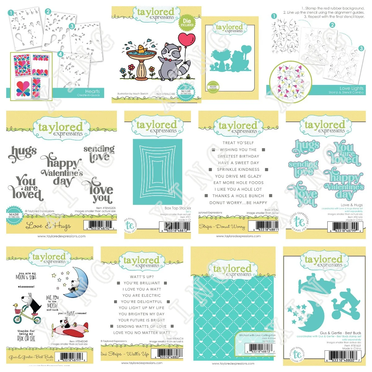

2022 Valentine Create in Quads Hearts Love Hugs Lights Donut Metal Cutting Dies Stamp Stencils New Diy Scrapbook Paper Card Gift