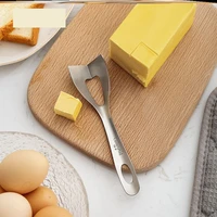 1pcs stainless steel cheese peeler cheese slicer cutter butter slice cutting mini knife kitchen cooking cheese tools supplies