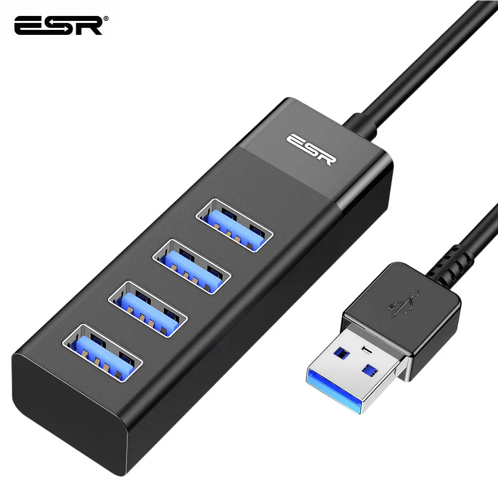 ESR usb-хаб Кабель-адаптер 4 порта USB 3 0 док-станция быстрая передача данных