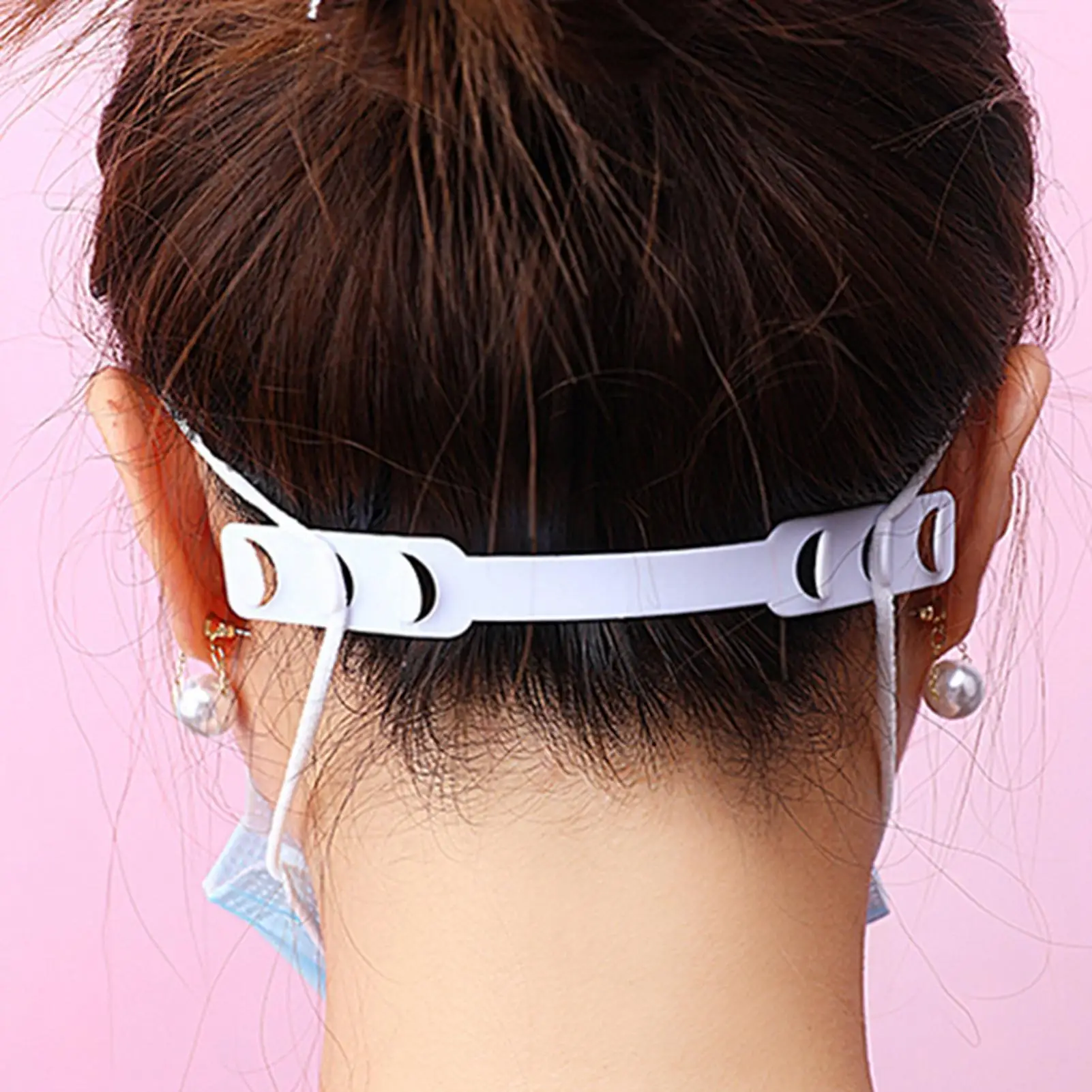 

50Pcs Pain Relieved Face Cover Lanyard Adjustable Extension Buckle Ear Protector Face Cover Hook Face Cover